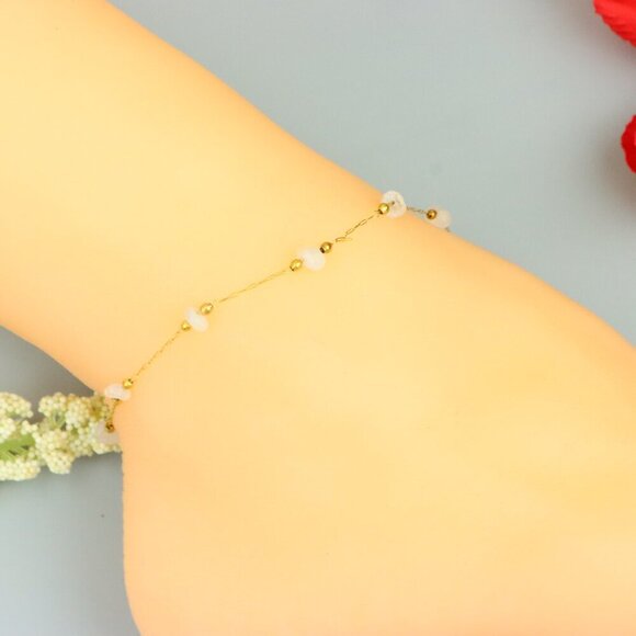 "Handmade Anklet – A Stylish Choice for Women, Thoughtful Gift Idea, EVCH1112 - Picture 11 of 11